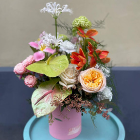 Коробка з квітами «Крила метеликів»