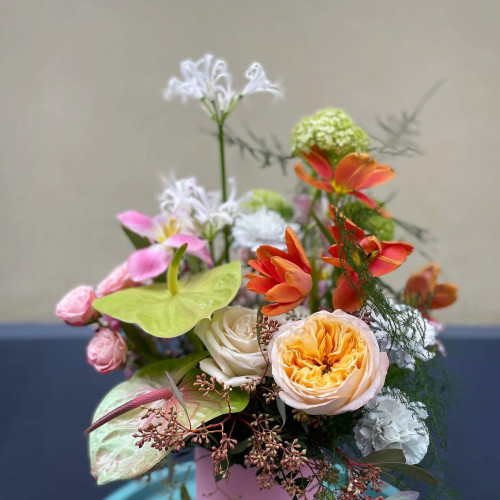 Коробка з квітами «Крила метеликів»