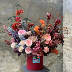 Коробка з квітами «Норвезький ліс»