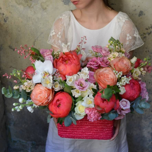 Box with flowers «Princess»