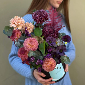 Коробка з квітами «Спів у гаю»