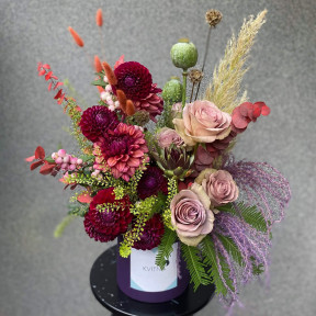 Коробка з квітами «Солодкий інжир»