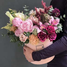 Коробка з квітами «Рококо»