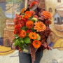 Квіти в коробці «Осінній сад»