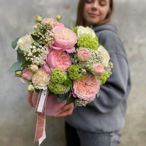 Коробочка з квітами «Сад кохання»