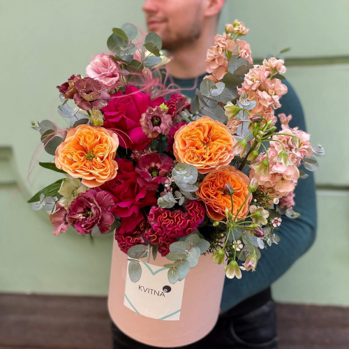 Квіти в коробці «Мелодійний танок»