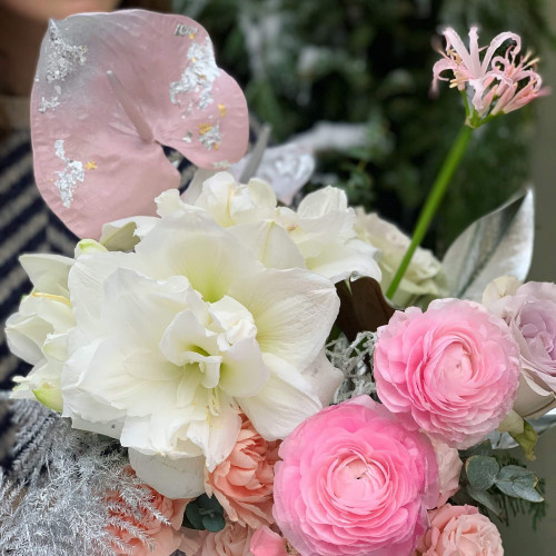 Коробка с цветами «Сказочный привет»