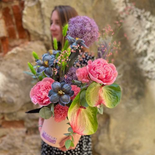 Коробка з квітами «Копакабана»