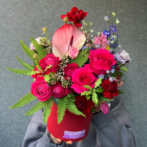 Квіти в коробці «Вечір удвох»