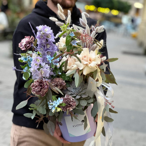 Коробка з квітами «Зачарований ліс»