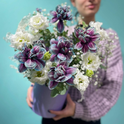 Box with flowers «Wildflowers»