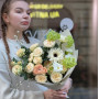 Delicate bouquet with a spring mood «Light Lace»