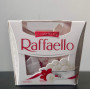 Raffaello — popular candies with coconut chips, white chocolate and almonds (150 g.)
