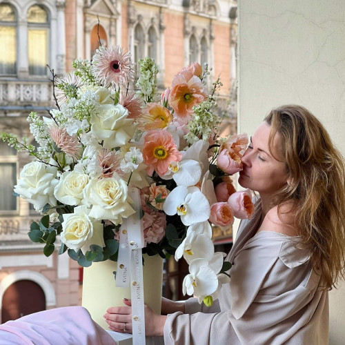 Коробка з квітами «Величний Гетсбі»