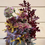 Фантастичний цікавий букет з хризантемою Safina «Багряний місяць»