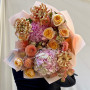 Розкішний об'ємний букет «Теплий мед»