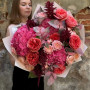 Розкішний яскравий букет «Натхненна Христина»