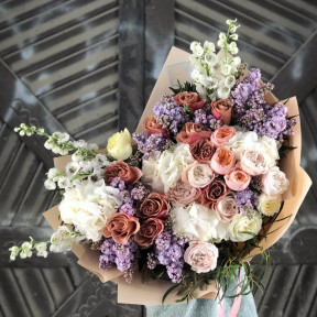Bouquet «Caramel luxury»