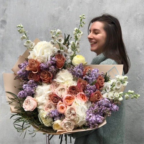 Bouquet «Caramel luxury»