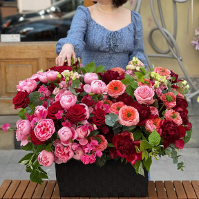 Квітковий кошик «Ти моя мрія!»