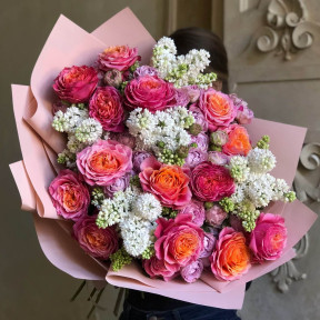 Rose-Lilac «Gentle hugs»