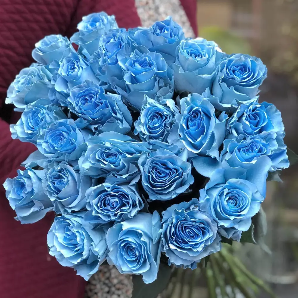 Blue roses price 10 090 грн delivery to Lviv - Kvitna
