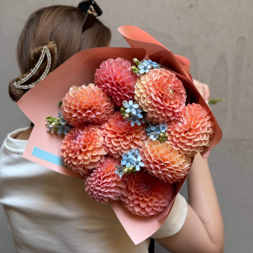 Букет в серпневому настрої «Літня пташка»