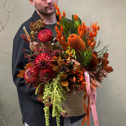 Квітковий кошик «Пісня осені»