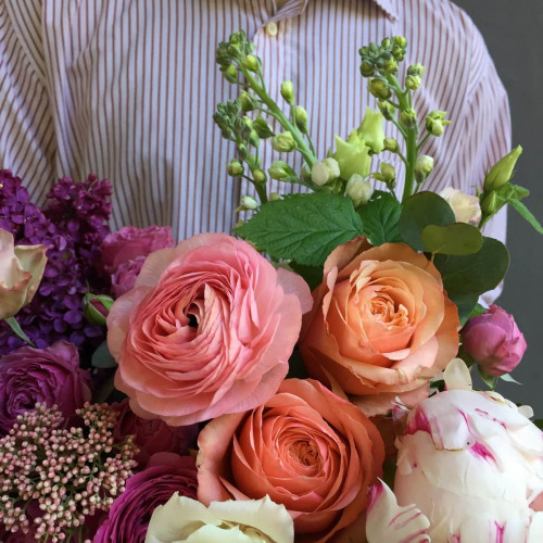 Basket of flowers "Magic Dream"