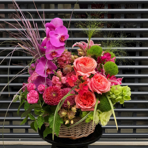 Flower basket «Fresh Berries»