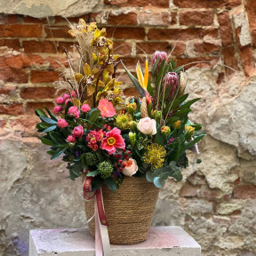 Розкішна екзотична композиція «Диво джунглів»