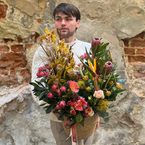 Розкішна екзотична композиція «Диво джунглів»