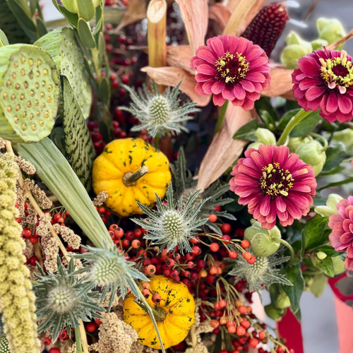 Цікава осіння композиція «Врожайне поле»