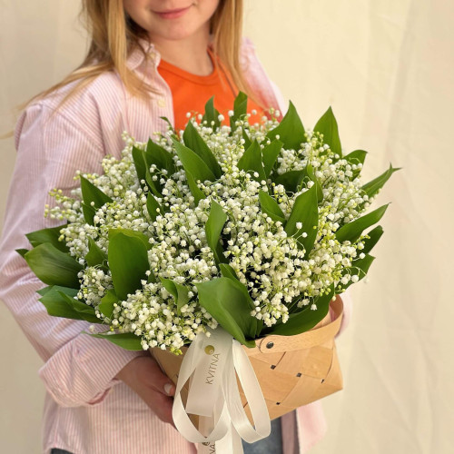 Квітковий кошик «Конвалія моя»