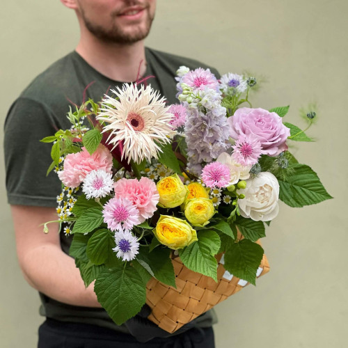 Flower basket «Childhood garden»