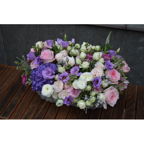 Квітковий кошик «Літній настрій»