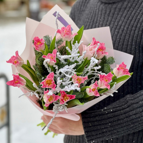 Bouquet «Frosty kiss»