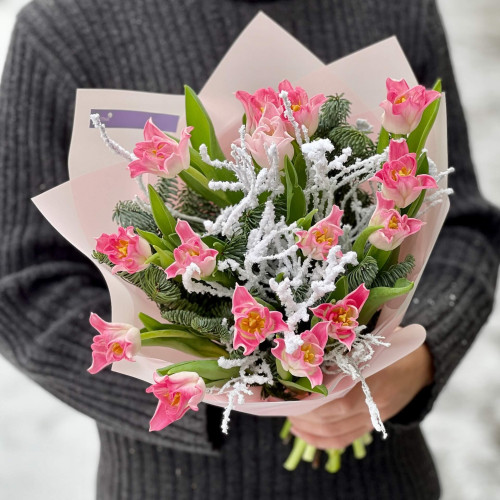 Bouquet «Frosty kiss»