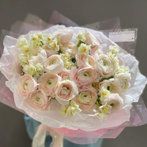 Ранункулюс-Нарцисс «Утончённый бриллиант»