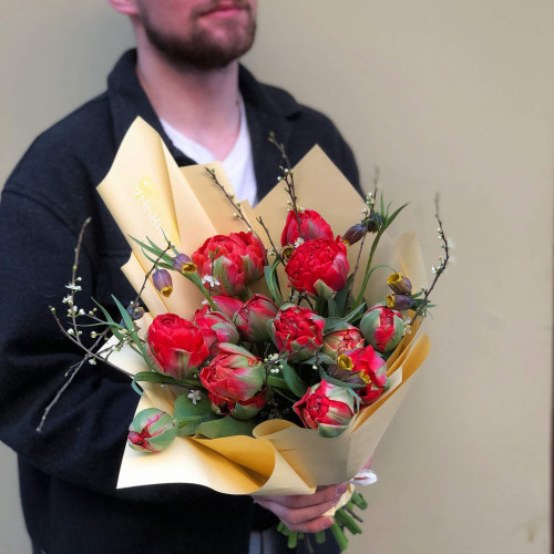 Букет «Тюльпановый сорбет»