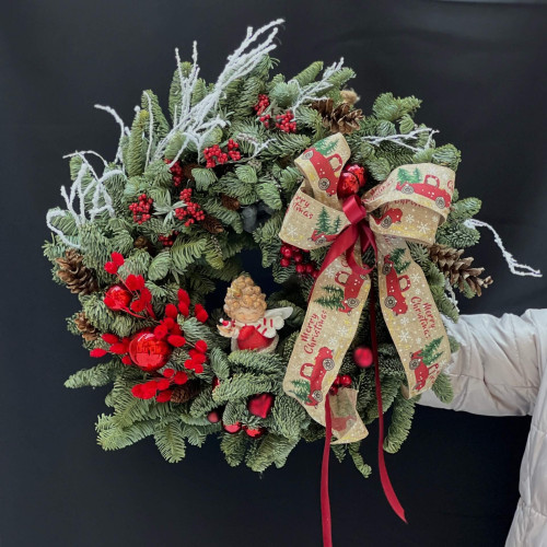 Різдвяний вінок «У передчутті свята»