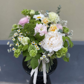 Квітковий сніп «Лісова малина»