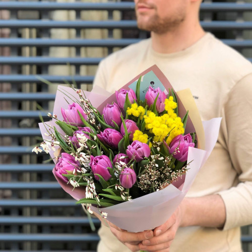 Букет «Сиреневая феерия»