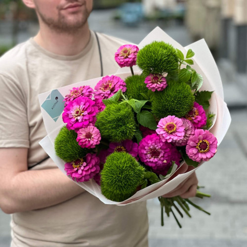 Яскравий літній букет «Мармеладне диво»