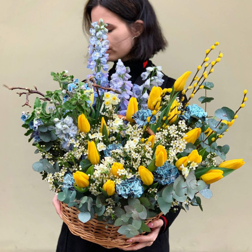 Квітковий кошик «Сила весни!»