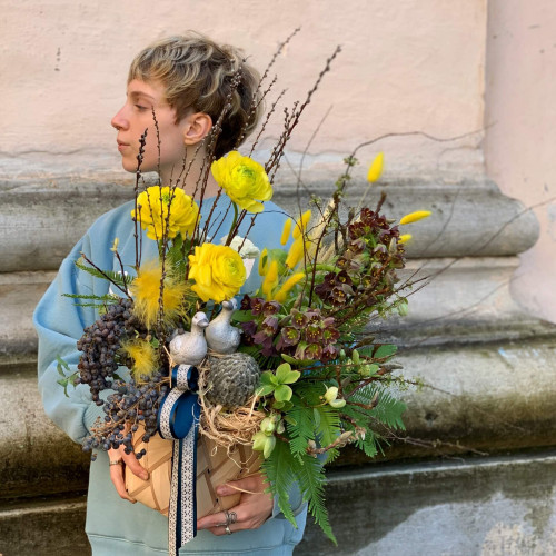 Пасхальна композиція «Співи пташок»