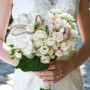 Wedding bouquet with hydrangea