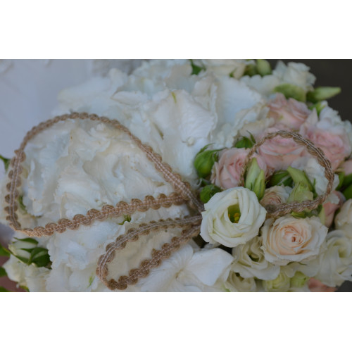 Wedding bouquet with hydrangea