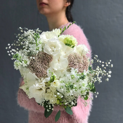 Весільний букет «Хмаринка в долонях»
