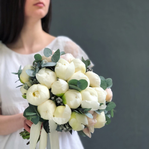 Wedding bouquet «Ice cream»